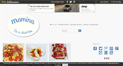 Desktop Screenshot of mamina.fr